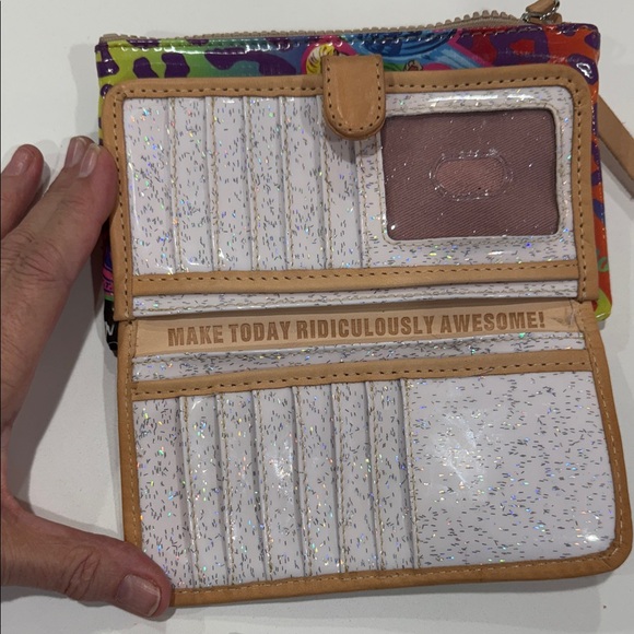 Consuela Multicolor Bird Design Wallet - Picture 3 of 7